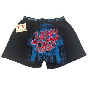 Happy Days Briefs L 36-38 TV Land Rockin Round Clock NWT